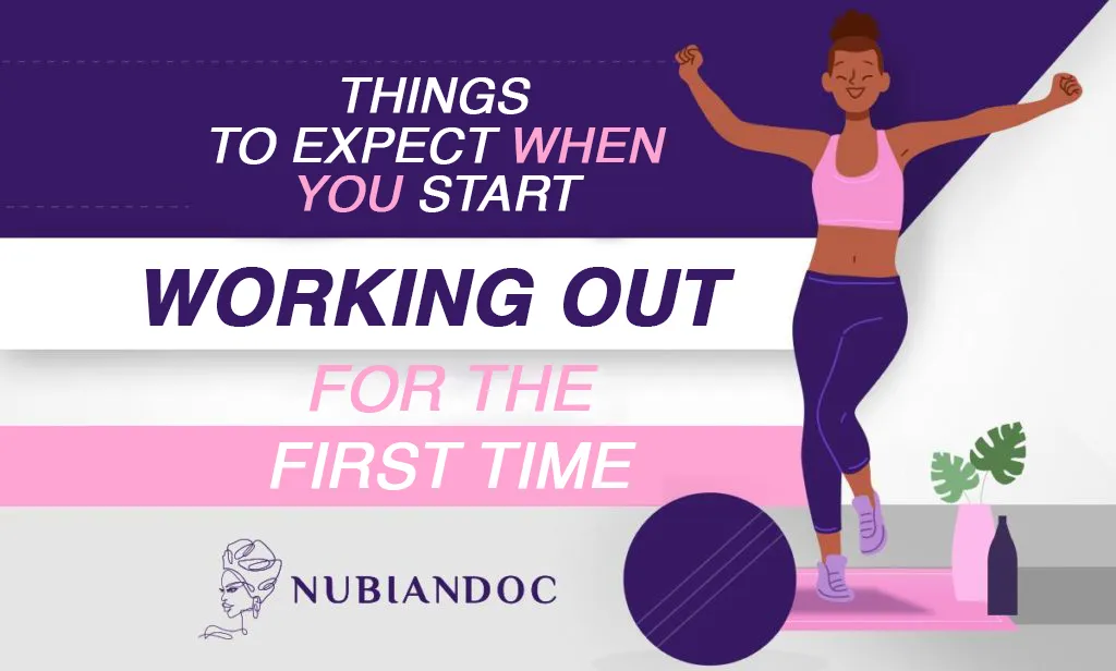 Things to expect when you start working out for the first time