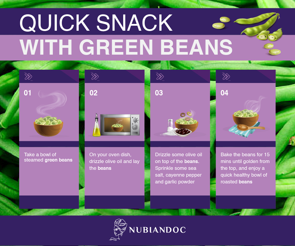 green beans quick snacks