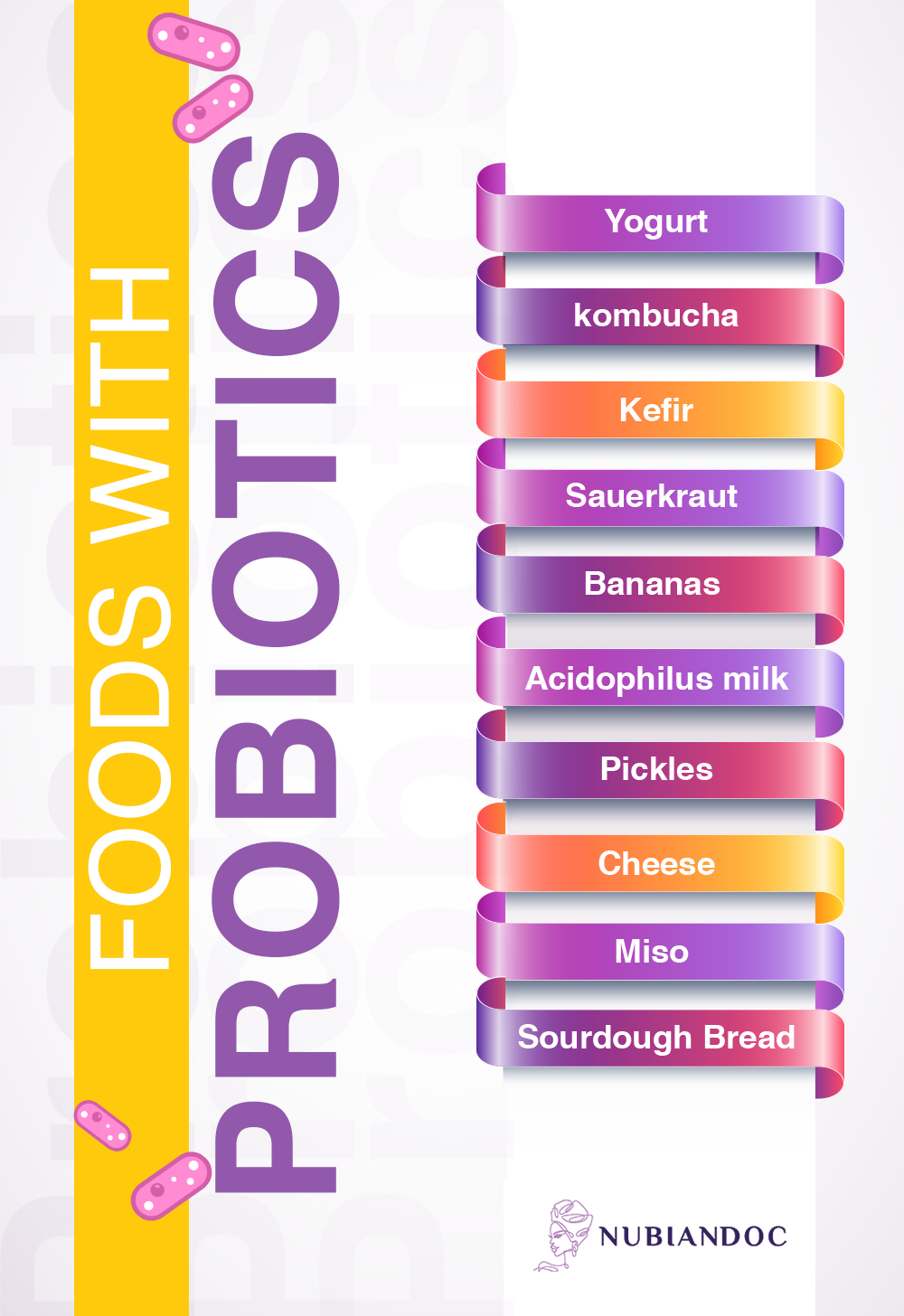 food with probiotics