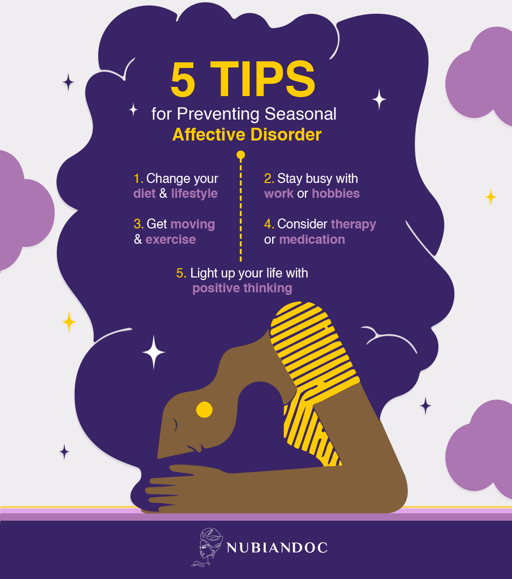 5 tips for seasonal affective disorder